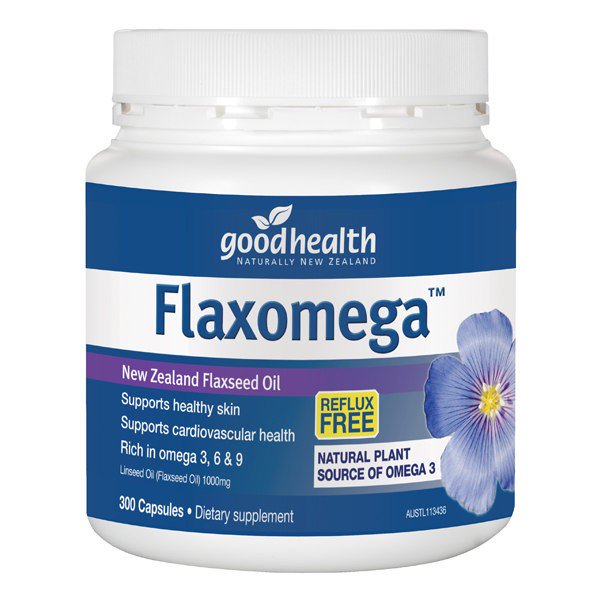 Good Health Flaxomega 1000mg 300 Capsules